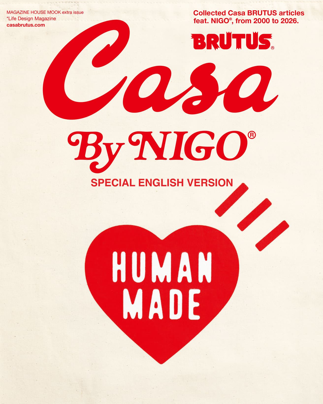 Casa BRUTUS By NIGO® ENGLISH VERSION』発売！ | カーサ ブルータス 