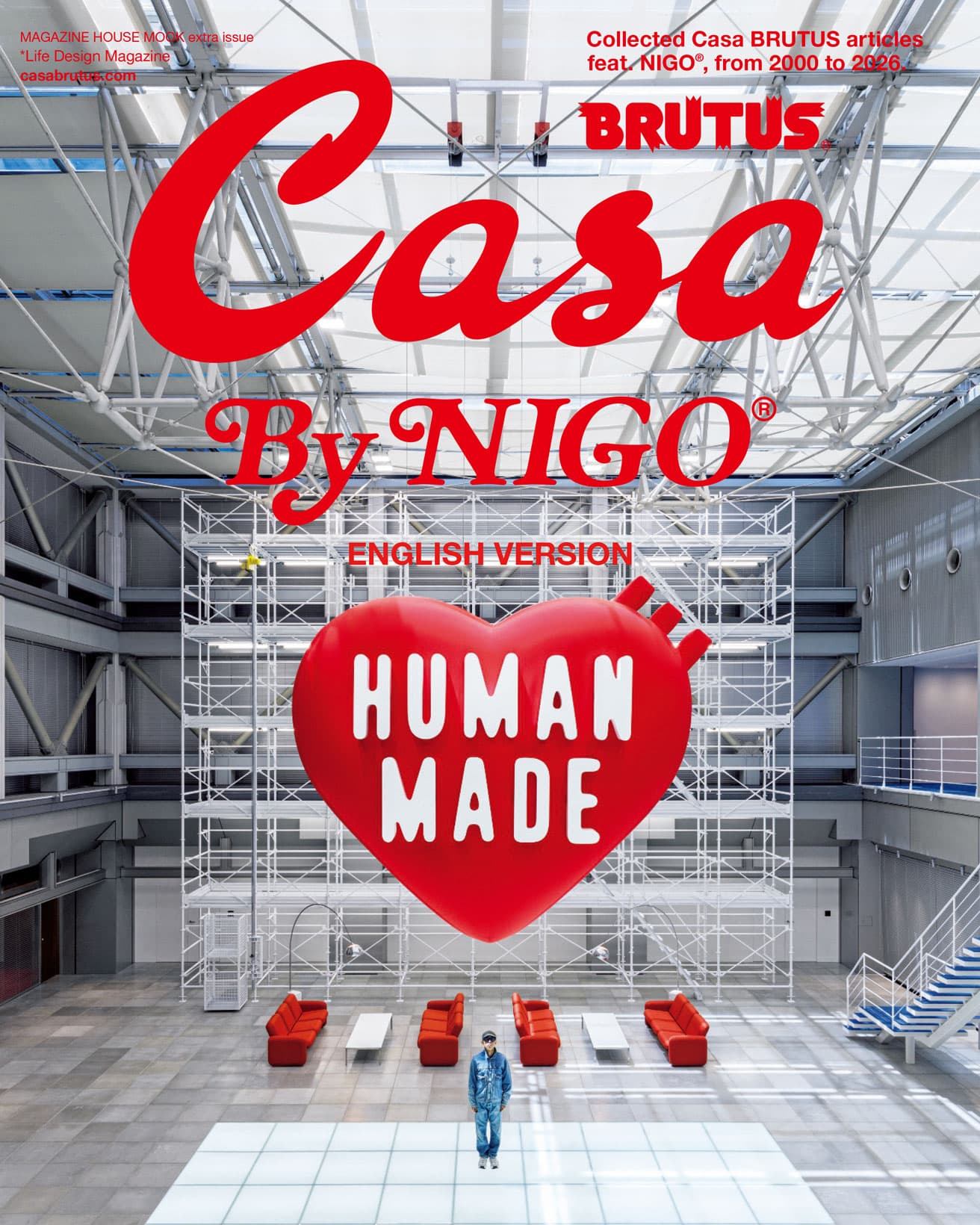 『Casa BRUTUS By NIGO® ENGLISH VERSION』発売！