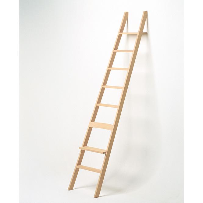 マンツの最初のプロジェクト《The Ladder》。はしごとイス両方の機能を持った作品。 (c) ERIK BRAHL