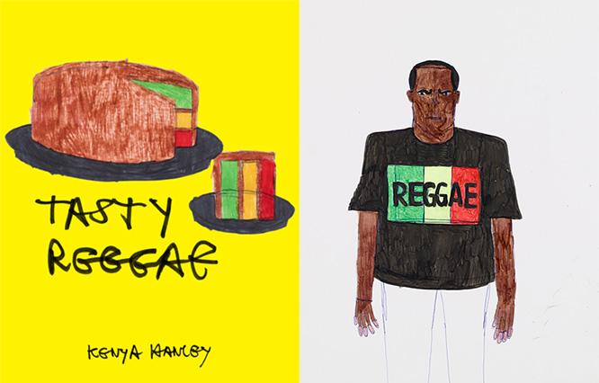Tasty Reggae by Kenya Hanley（All-You-Can-Eat Press, New York）計112ページ。3,500円。