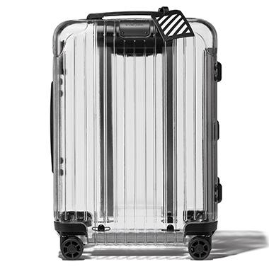 〈RIMOWA〉×〈OFF-WHITE〉話題の“透明スーツケース”限定発売！