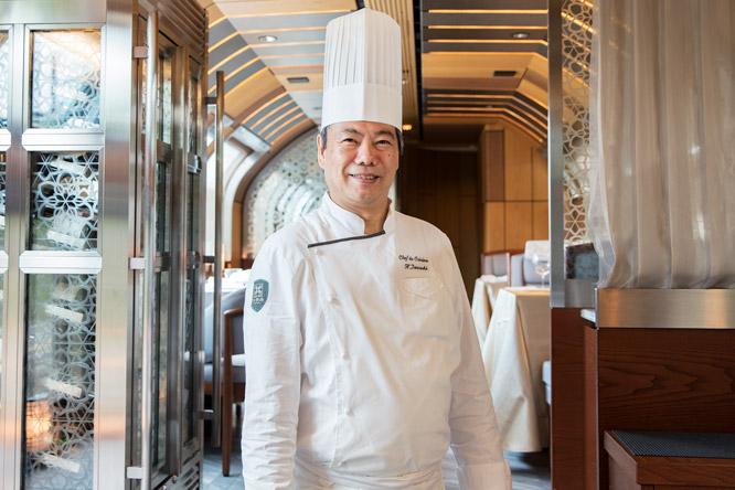 総料理長の岩崎均は、フレンチ一筋30年。