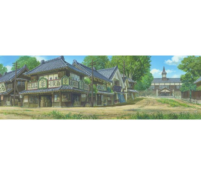 昔の商店（風立ちぬ）(c) 2013 Studio Ghibli・NDHDMTK