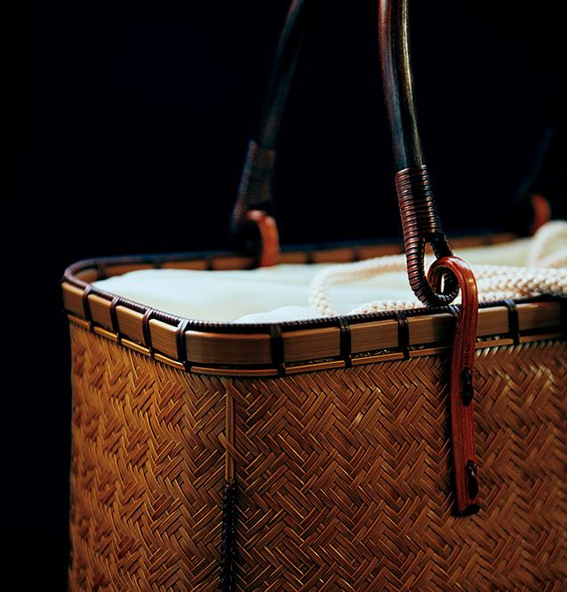 Buying No.02【竹細工のバッグ】 しなやかな美しさと力強さ。網代編みのバッグにひとめぼれ。