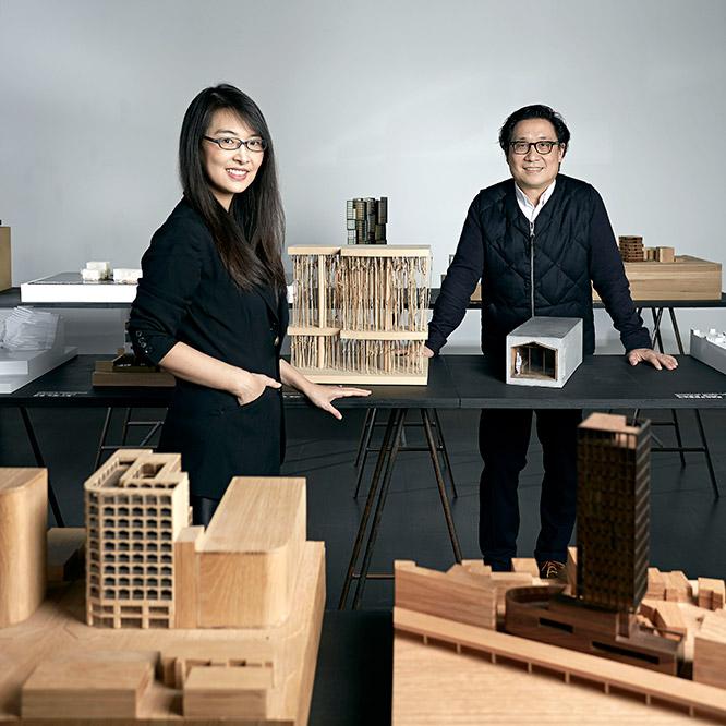ネリ＆フー　共にアメリカで学び、建築家マイケル・グレイヴスのもとで働いた後、2004年に上海でデザイン事務所を共同設立。ヨーロッパでも大活躍中。〈ステラワークス〉のクリエイティブ ディレクターを務める。photo_Taran Wilkhu