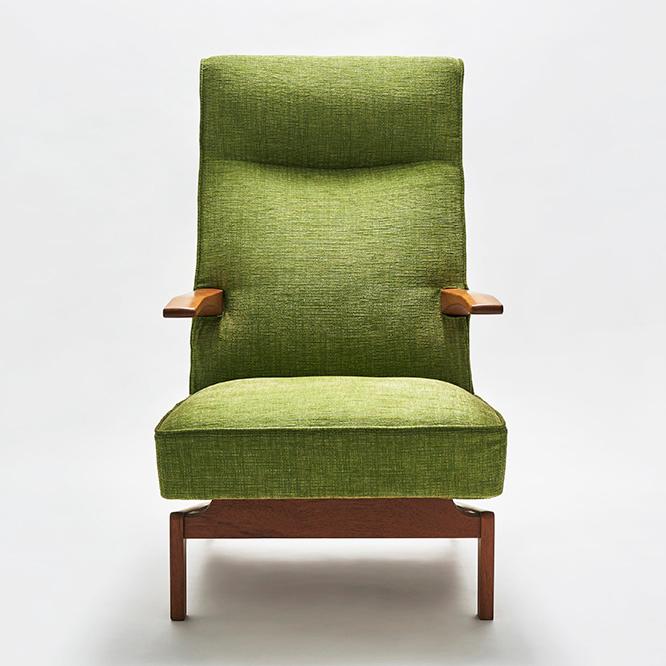 宮本自身がデザイン・製作した椅子《マイチェア》。所蔵・製造元：五反田製作所グループ　撮影：尾鷲陽介