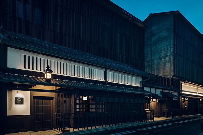 京都の町家を再構築してオープンした〈ザ・ひらまつ 京都〉。