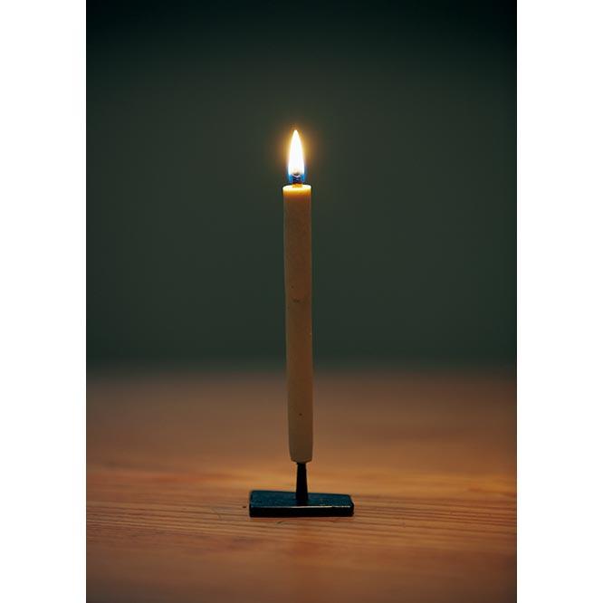 Purchase No. 25 Wa-rosoku Candle【 和ろうそく 】　上品な炎に見惚れる櫨の和ろうそく。