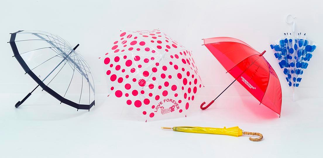 雨の日のお出かけが楽しくなる！ 長く愛用したいビニール傘10選。