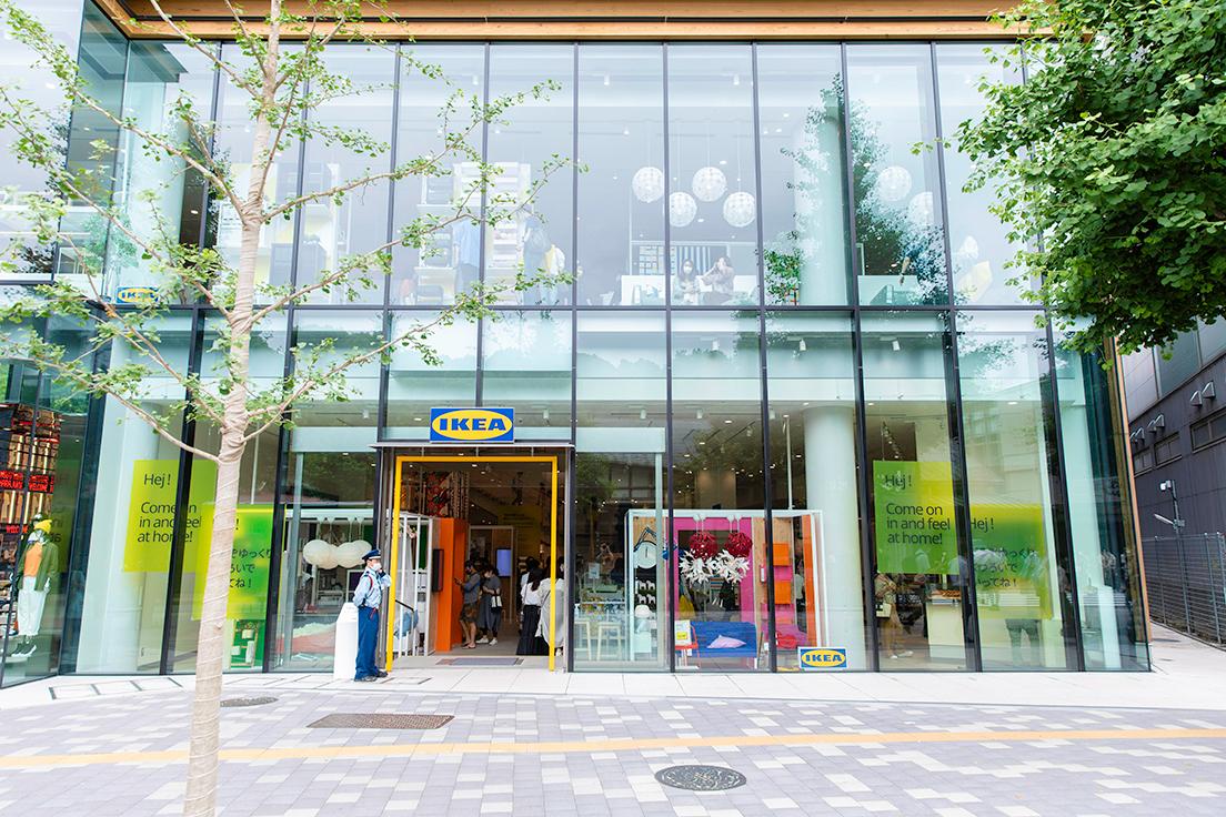 日本初の「都心型店舗」として誕生した〈IKEA 原宿〉。