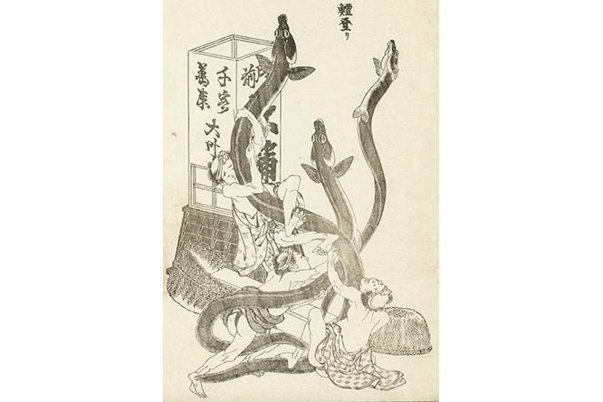 『北斎漫画』十二編　葛飾北斎、天保5年(1834)、浦上満氏蔵
