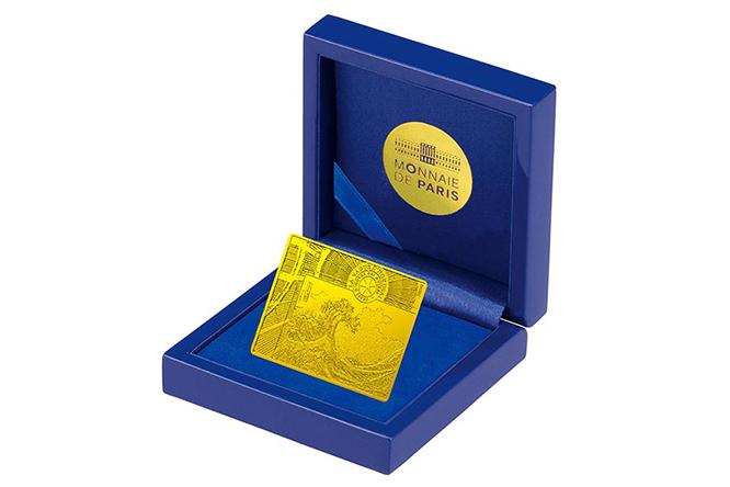 北斎の浮世絵が金貨に!? 世界最古の造幣局が名画コインを発売！