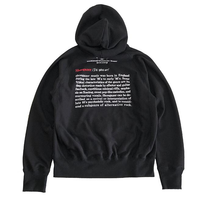 《pullover hoodie. -Shoegazer.-》(back)43,900円。