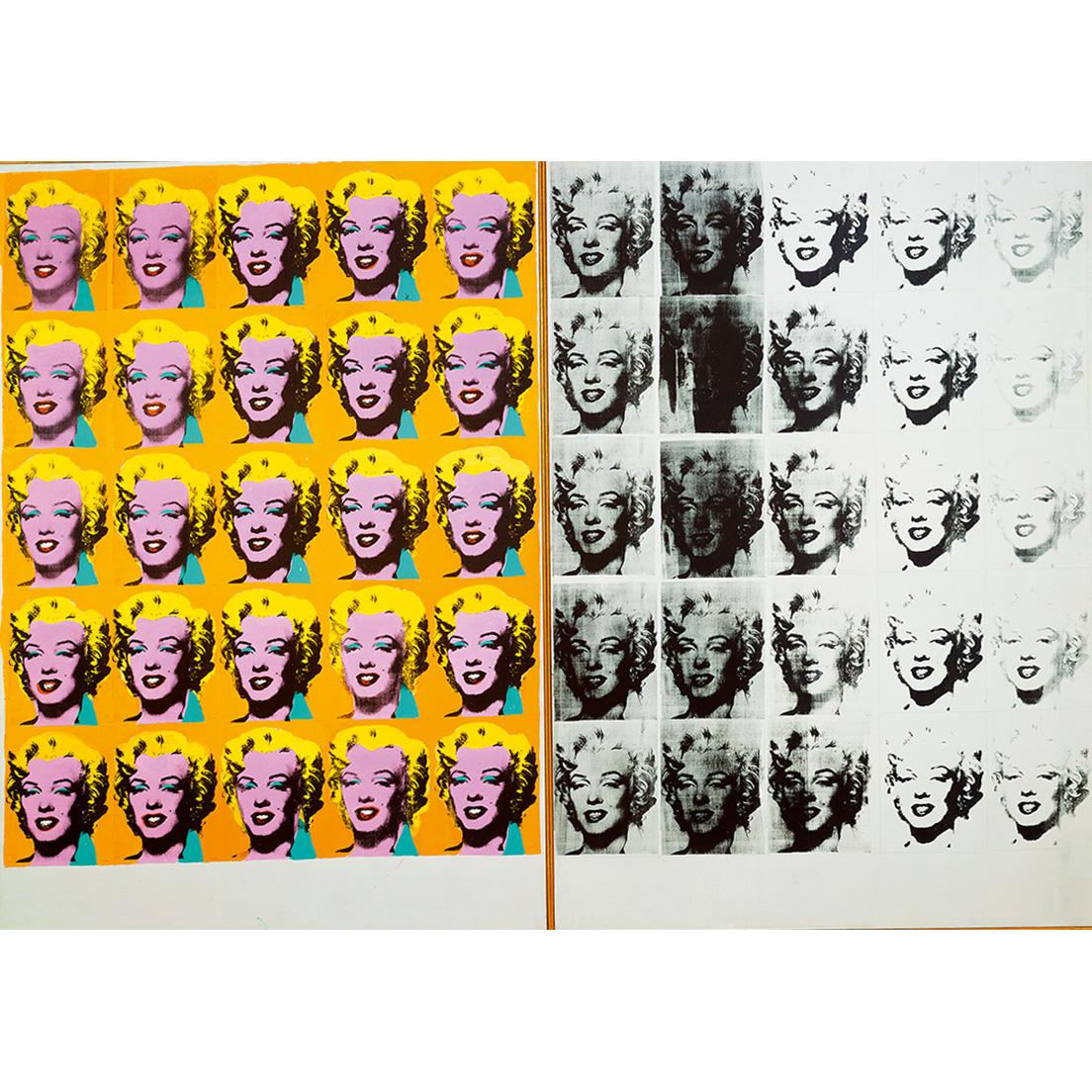 《Marilyn Diptych》（1962年）Tate　© 2020 The Andy Warhol Foundation for the Visual Arts, Inc. / Licensed by DACS, London