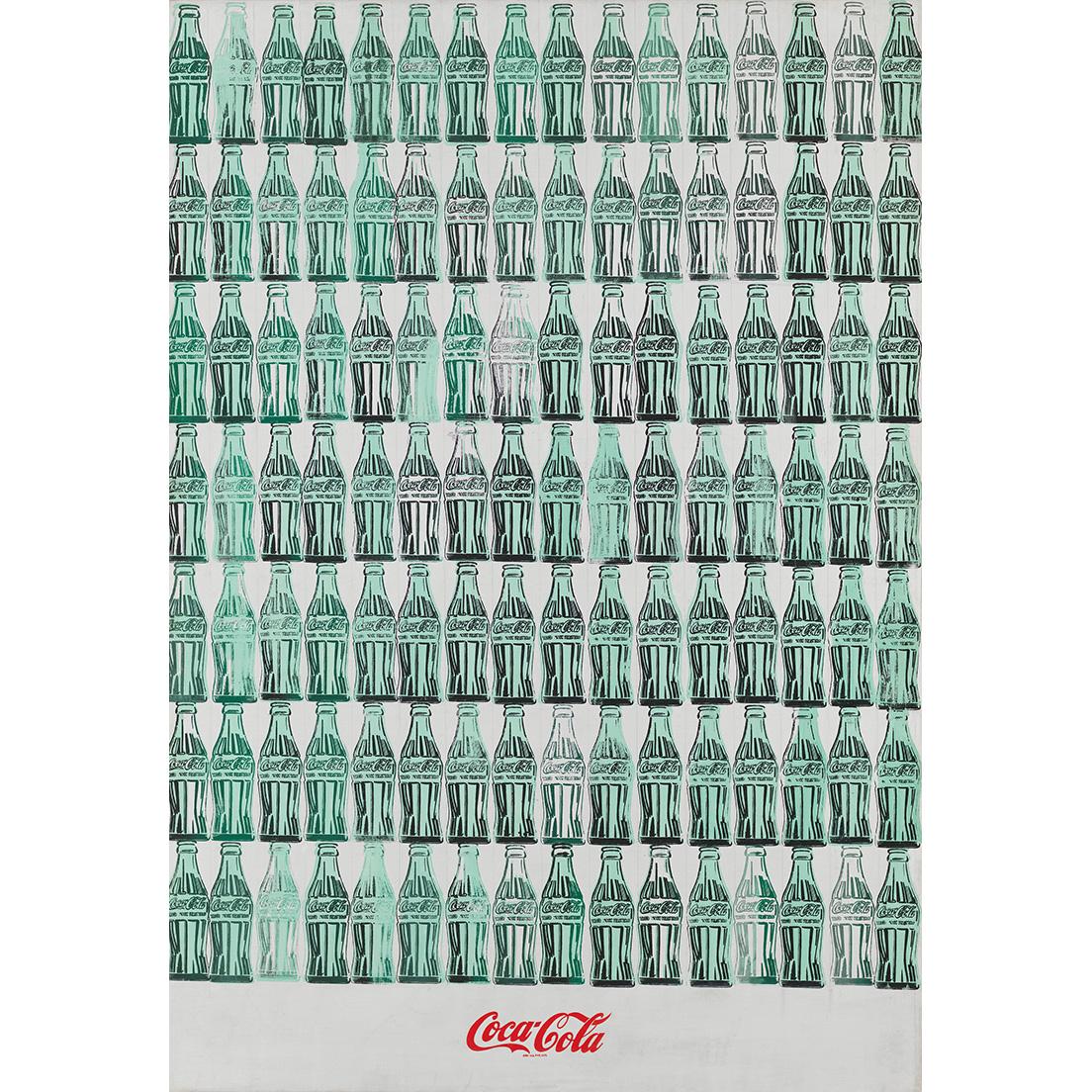 《Green coca-cola bottles》（1962年） Whitney Museum of American Art, New York; purchase with funds from the Friends of the Whitney Museum of American Art 68.25.　© 2020 The Andy Warhol Foundation for the Visual Arts, Inc. / Licensed by DACS, London