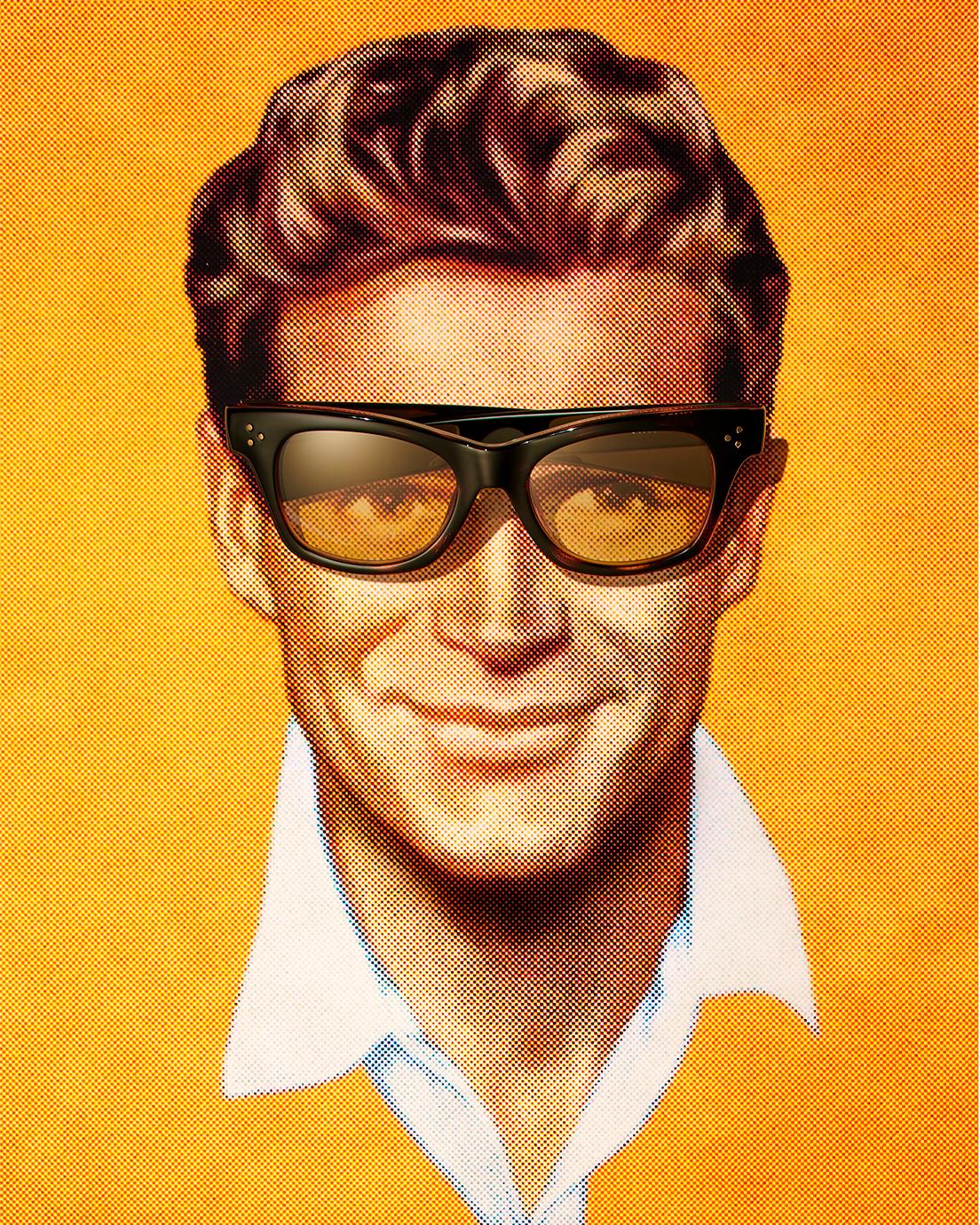NIGO®の原点である1950年代のアメリカを彷彿とさせる《ローンチコレクション》ビジュアルイメージ。サングラスは《ジョン》8,800円。