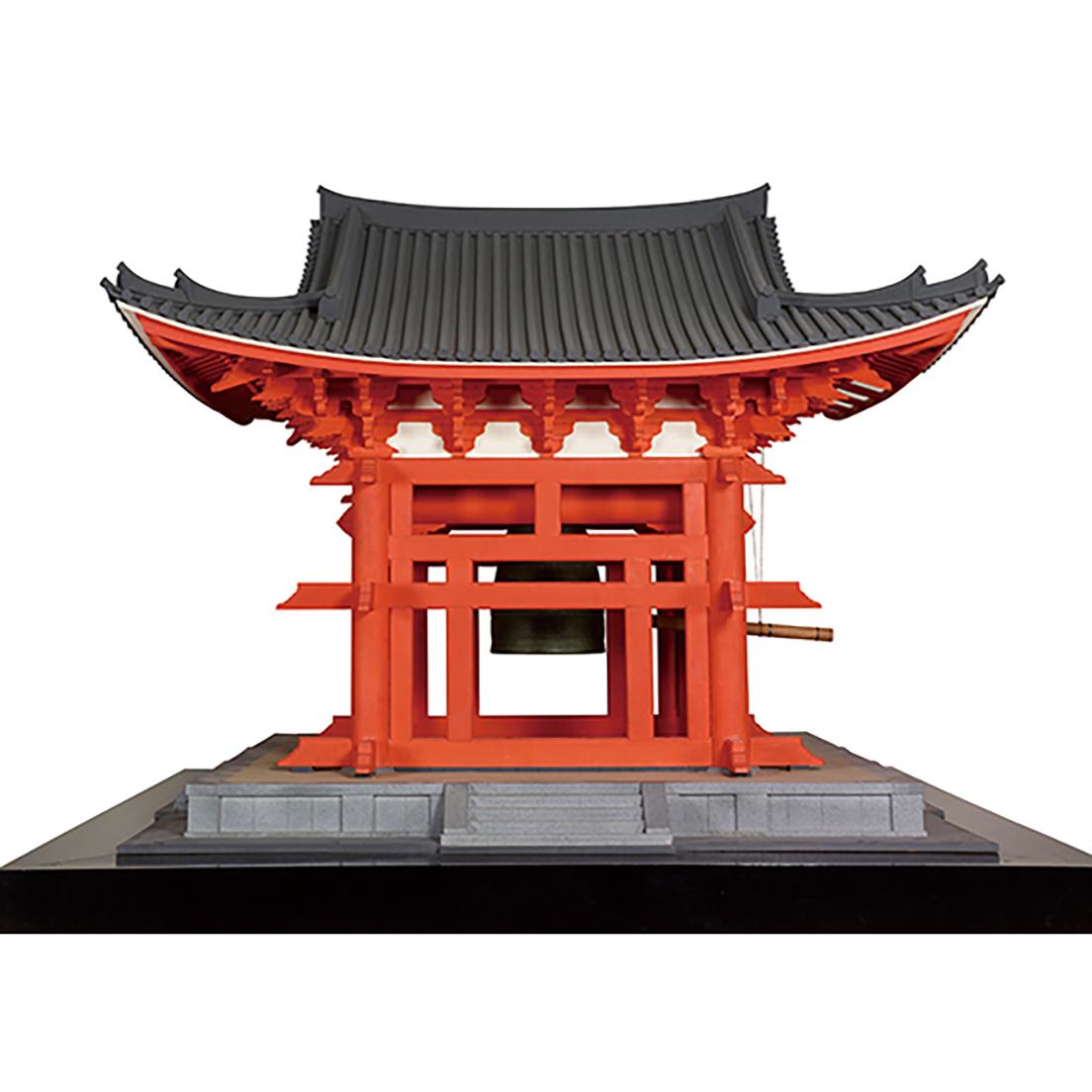 東大寺鐘楼1/10模型 1966年 東京国立博物館蔵 展示会場：東京国立博物館
