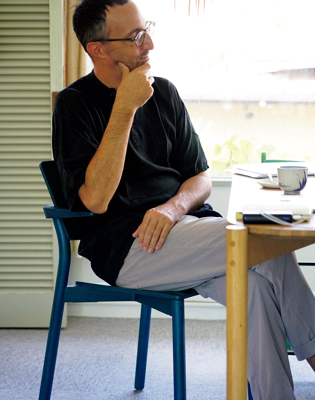 〈KNS〉のデザインディレクターを2013年から務めているグレットリ。