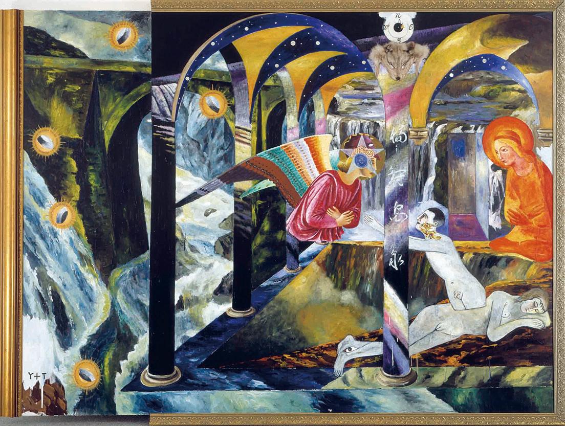 《解かれた第七の封印――画家の誕生》1991年 セゾン現代美術館