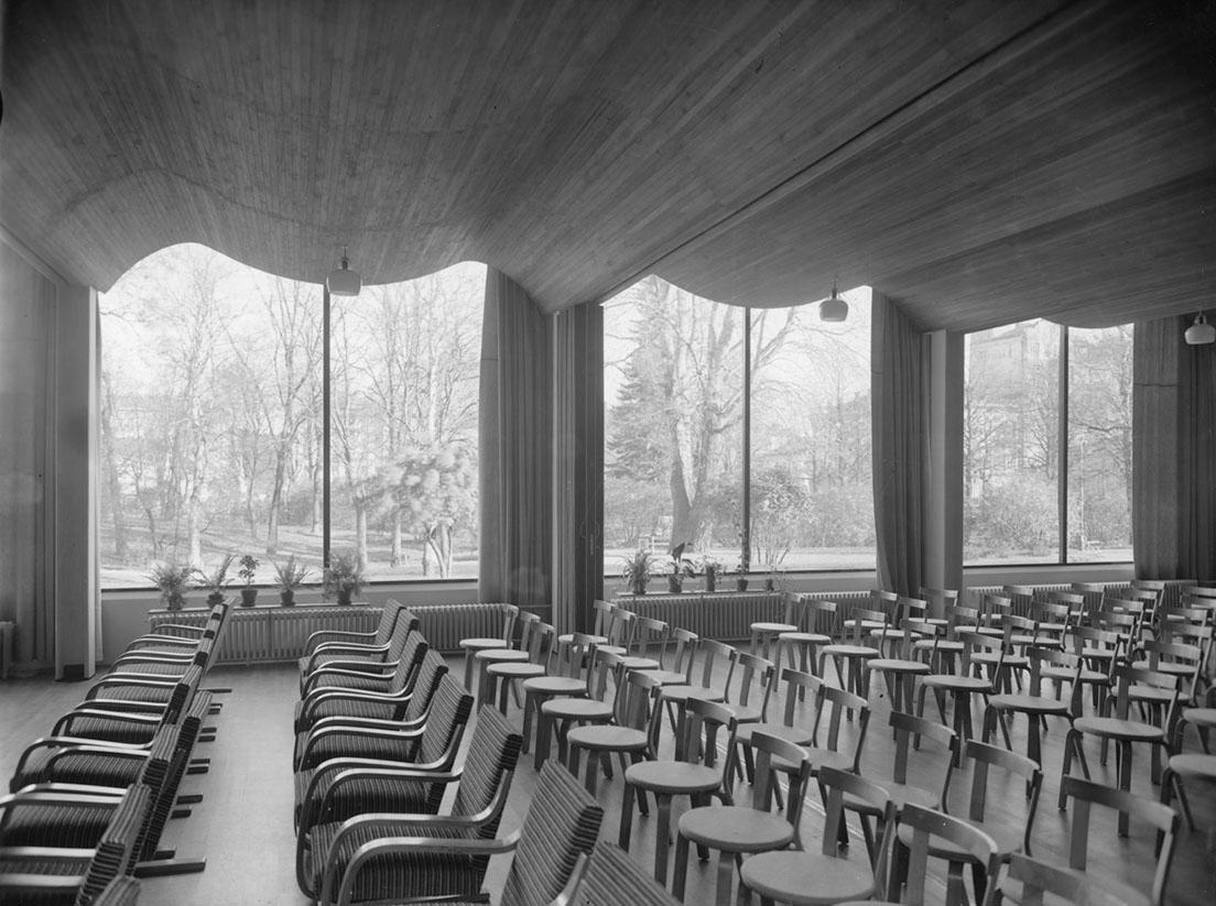 《ヴィープリの図書館 講堂》　Alvar Aalto Foundation