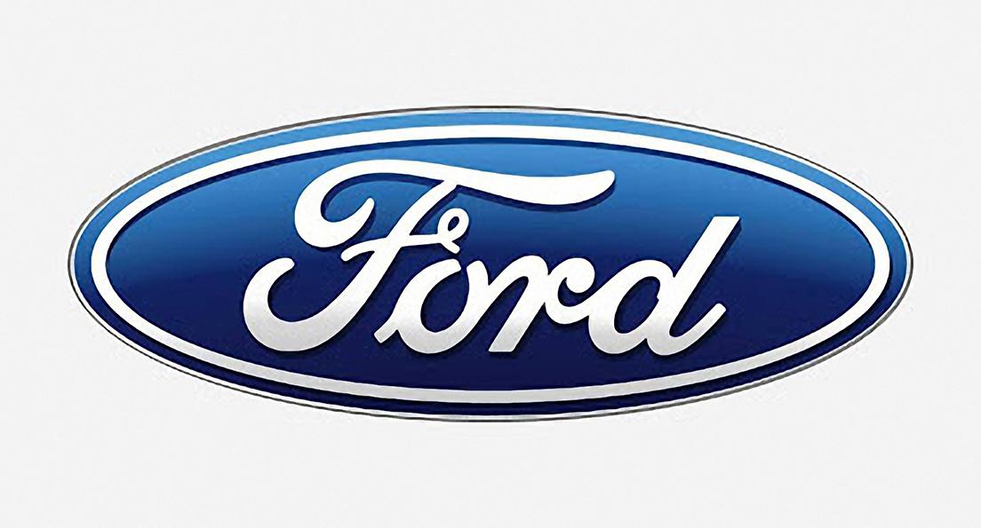 フォード社のロゴ。まさに20世紀アメリカの「顔」だ。