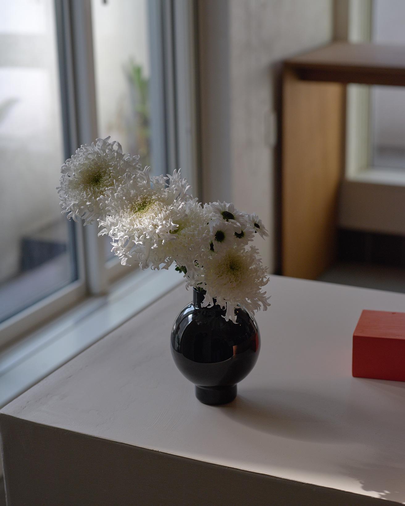 【今週の花と器】菊（かがり弁）と〈スクルーフ〉の《トーキョー ベース 》｜1月