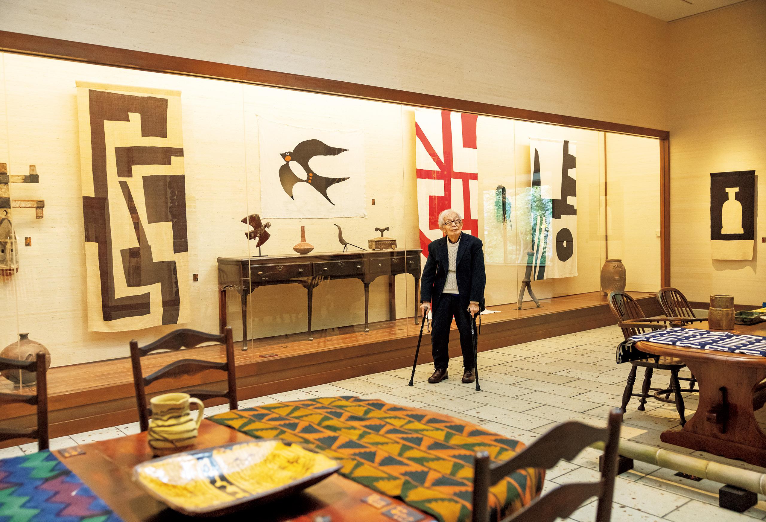 染色家・柚木沙弥郎と辿る100年の軌跡。生誕記念展が〈日本民藝館〉で開催中！