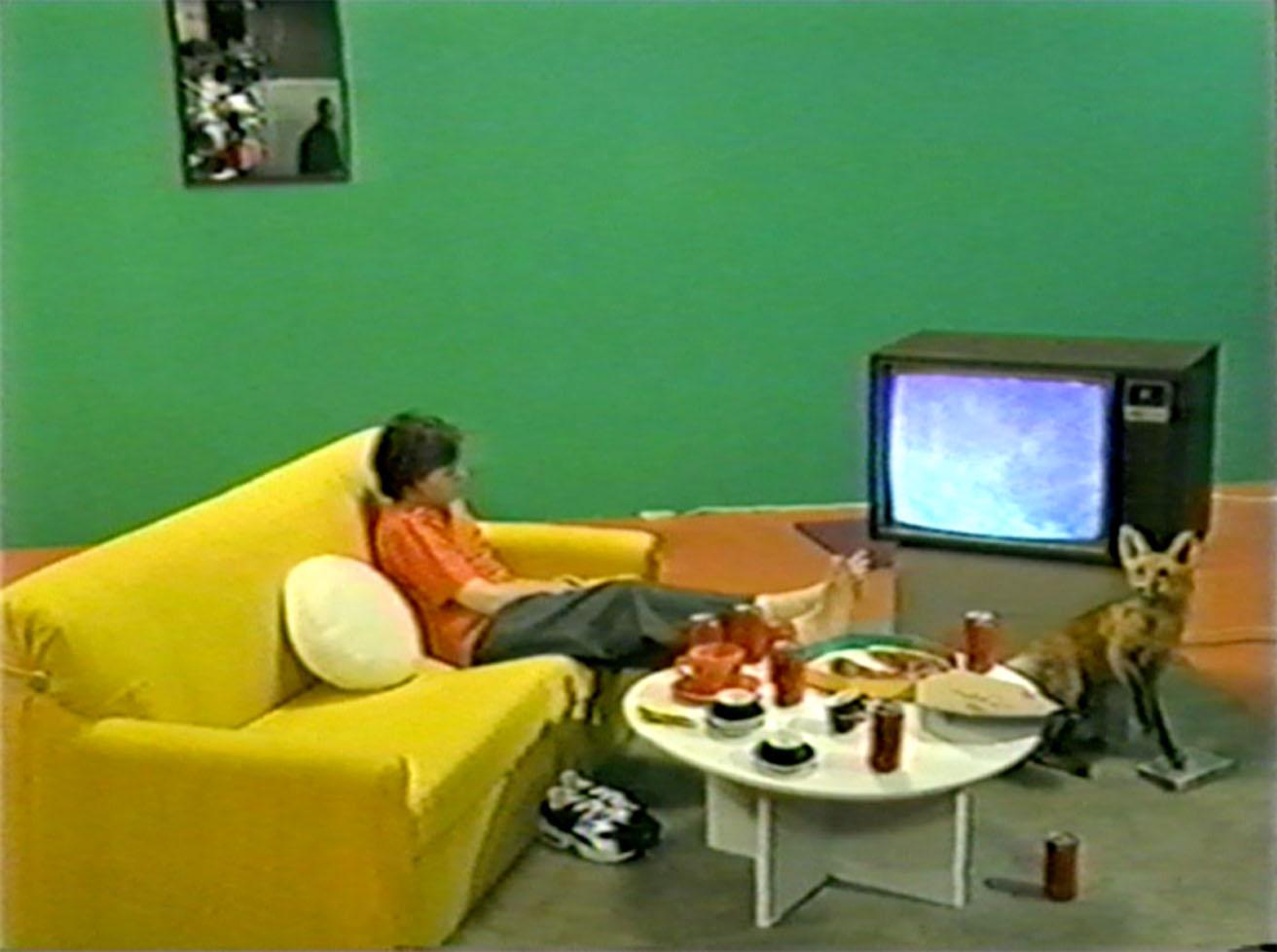 『The Living Room』（2000年）21分 監督 マイケル・スノウ　Courtesy of Canadian Filmmakers Distribution Centre