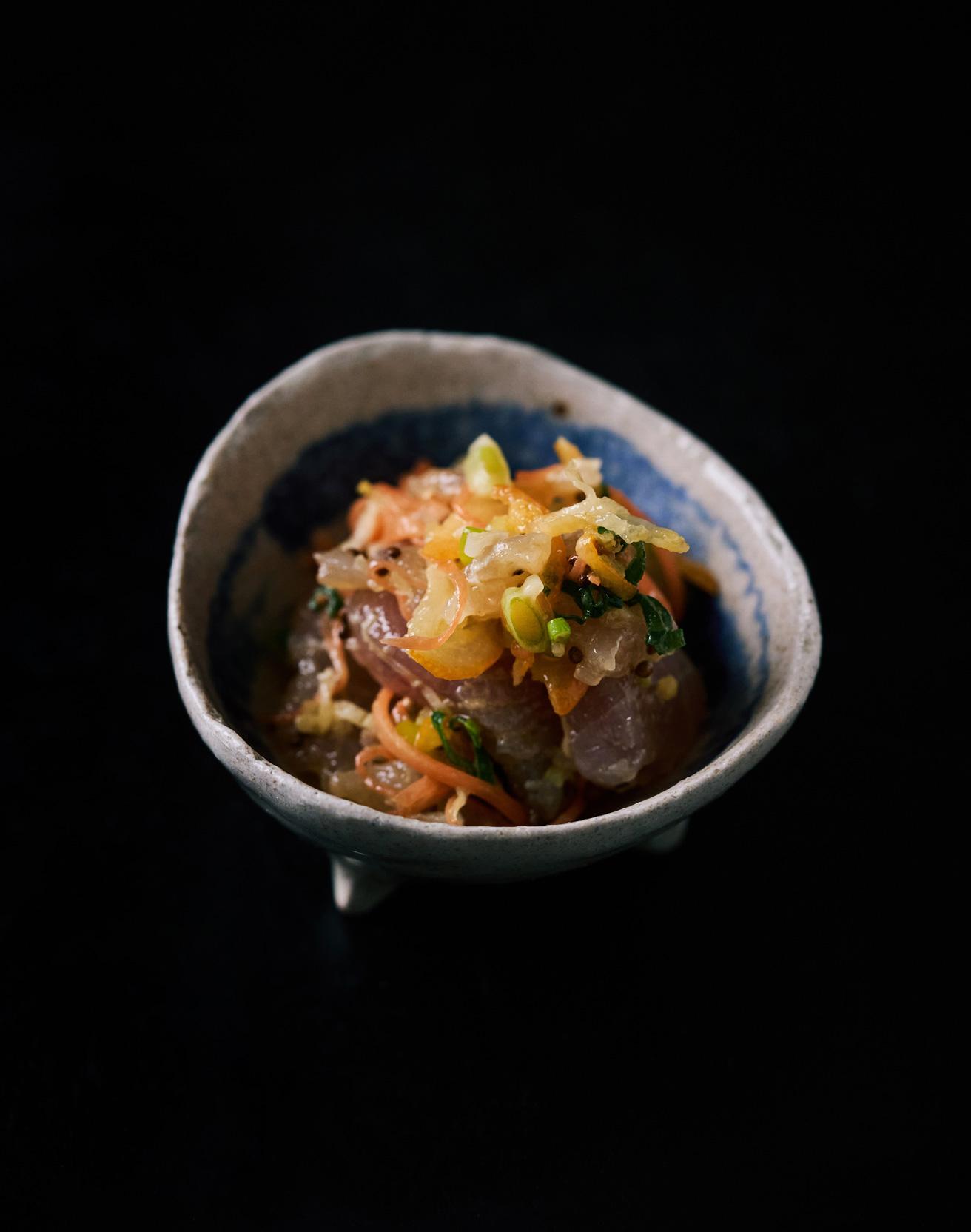 【365日豆皿つまみ】マグロのユッケ｜3月 キム・ナレの韓国つまみ