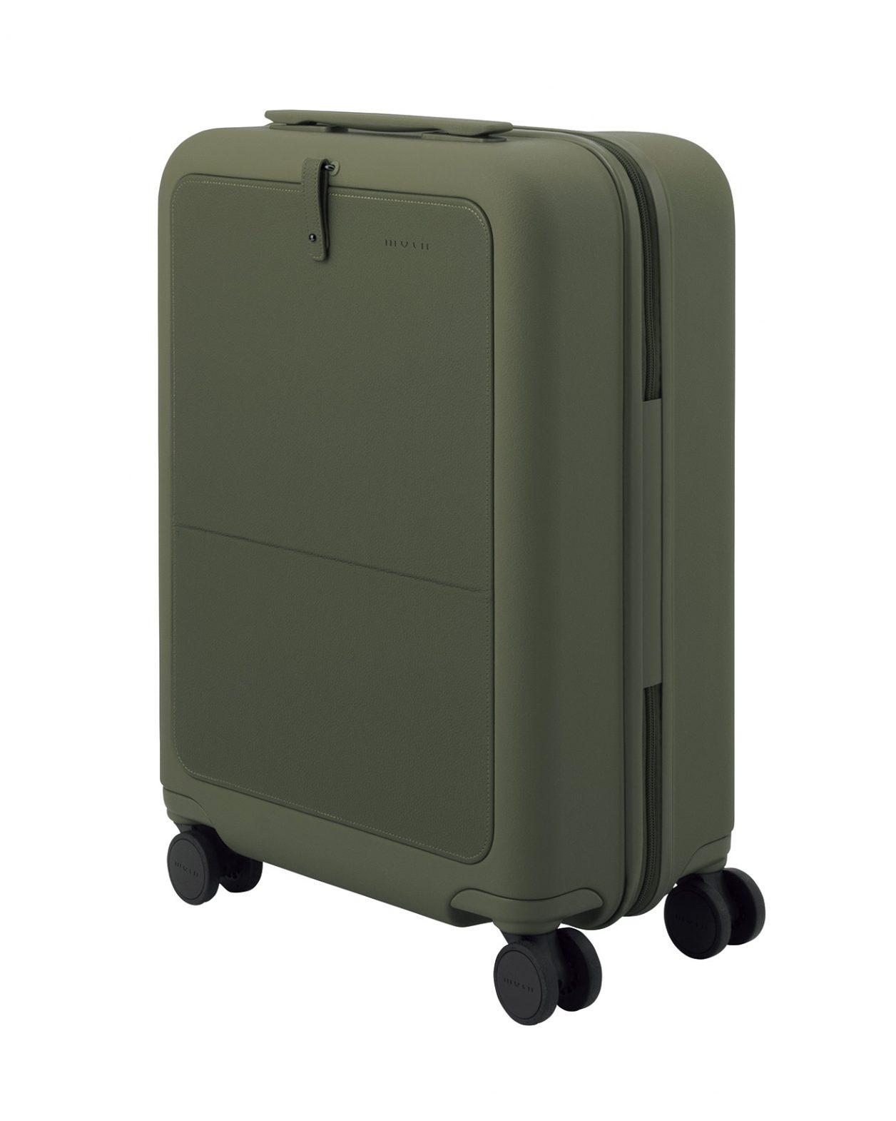 柴田文江がデザインするスーツケース〈モルン〉に新色「モス」が追加。