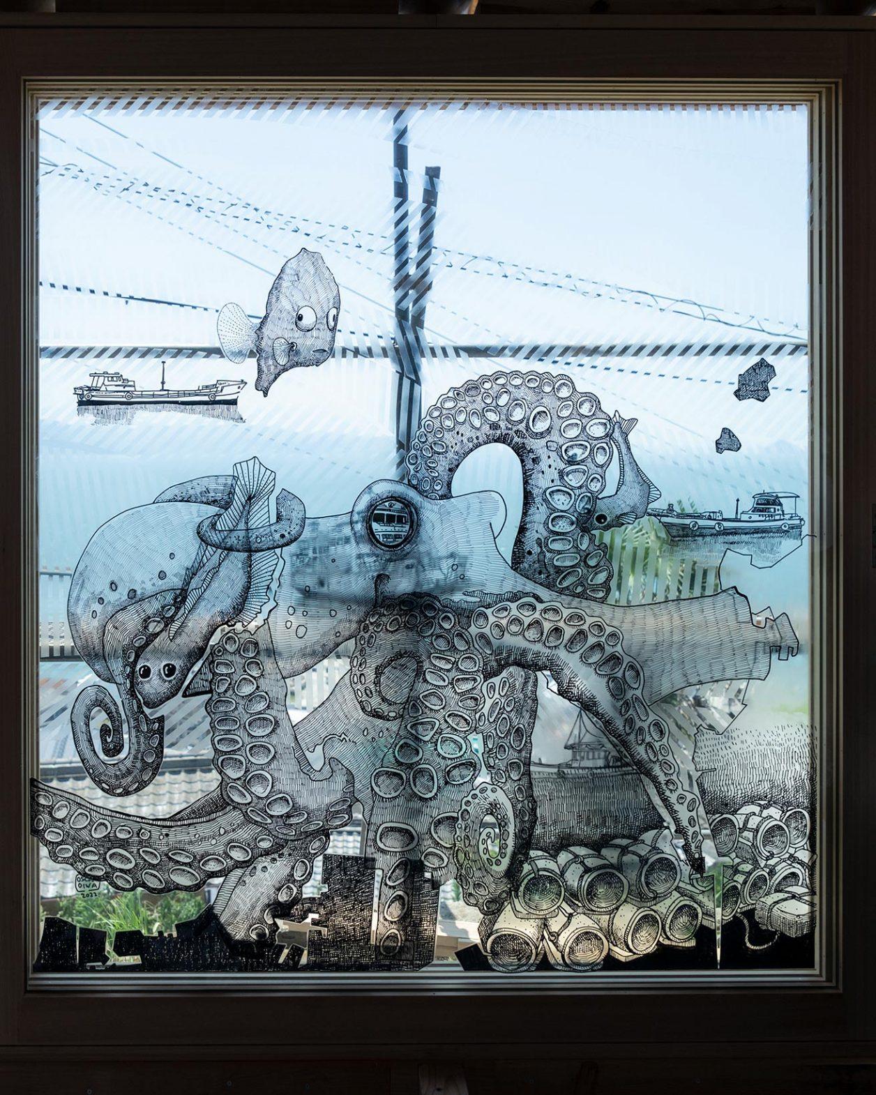 【瀬戸内国際芸術祭2022】男木島｜坂 茂の建物から海とアートを見る。