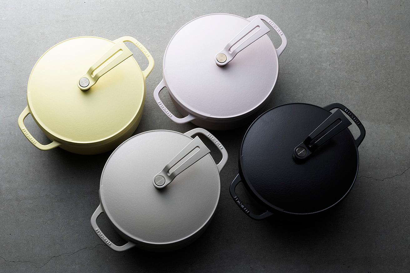 ⚫︎13年愛されたメイド・イン・ジャパンの鋳物ホーロー鍋がついにリニューアル。