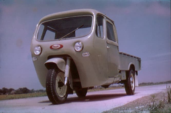 柳宗理がデザインした《オート三輪》1956年 三井精機工業
