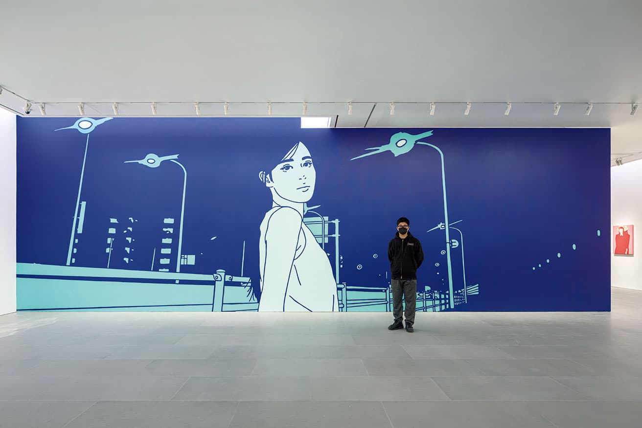 KYNEの韓国初となる大規模個展がソウルで開催! 初めて描く風景画は必見です。