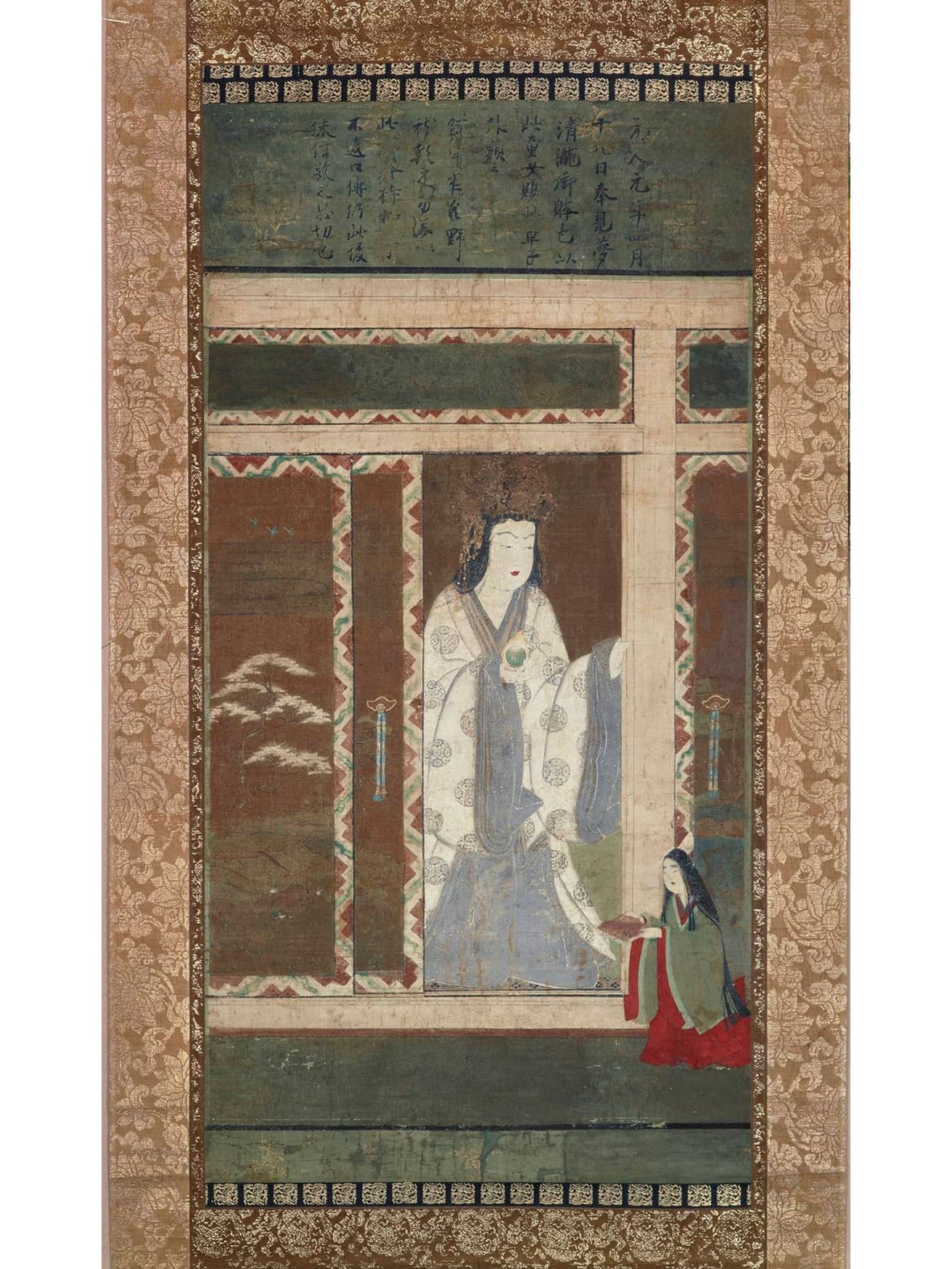 重要文化財《清滝権現像》鎌倉時代 13世紀(後期展示)荏原 畠山美術館蔵