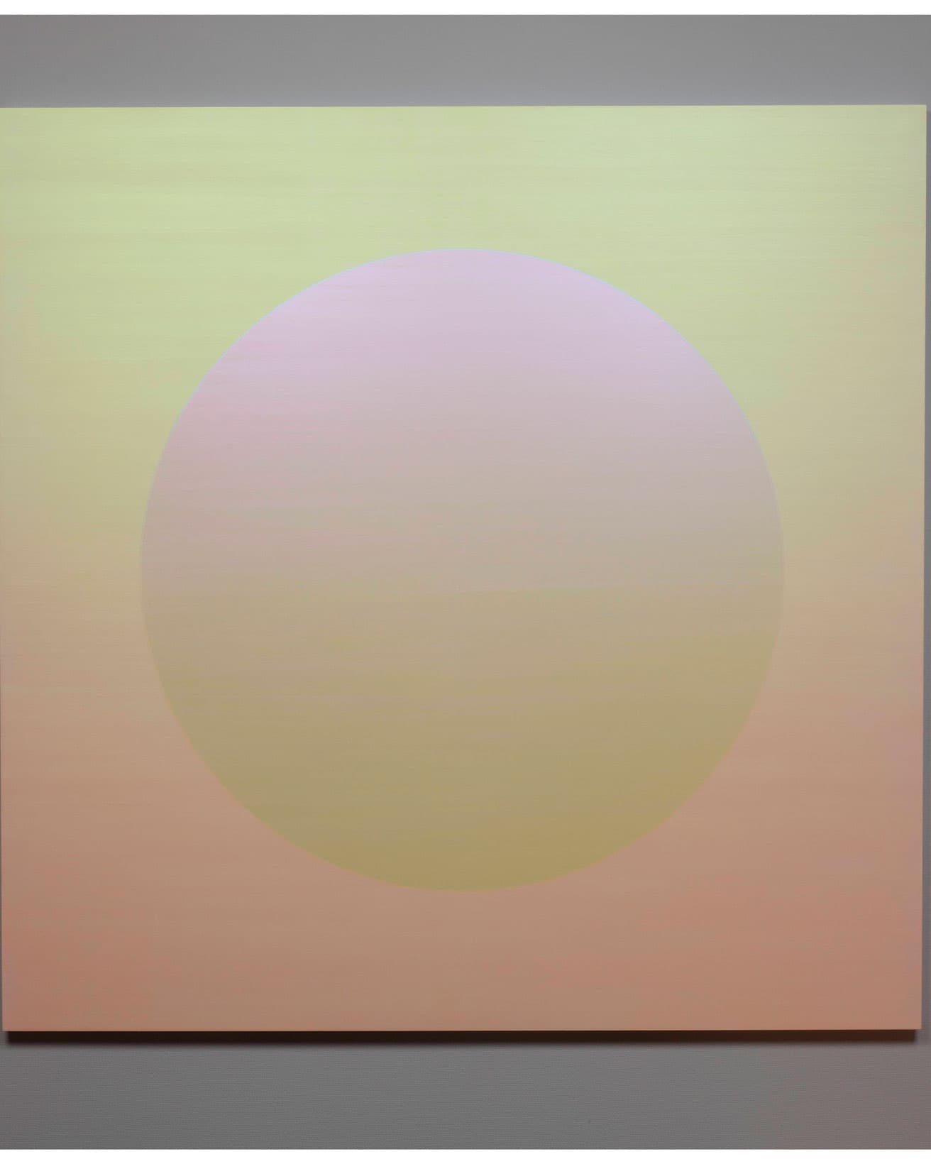 〈旧本多邸〉展示:フランシス真悟《Joyous Cycle (violet circle)》2024年。